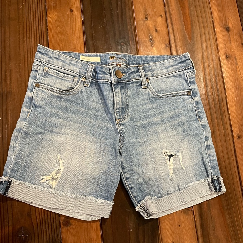 Kut Catherine Boyfriend Shorts